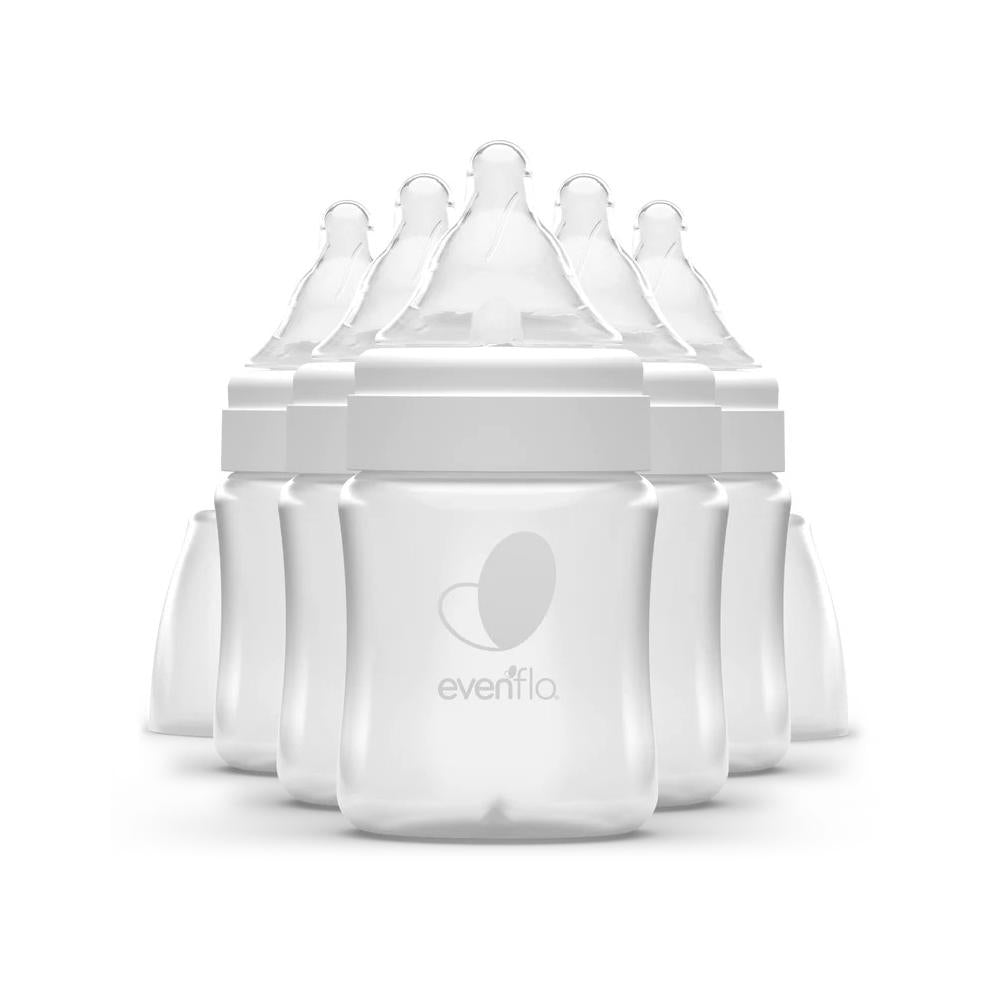 Evenflo Balance + Baby Bottles - Angled Standard Neck Plastic