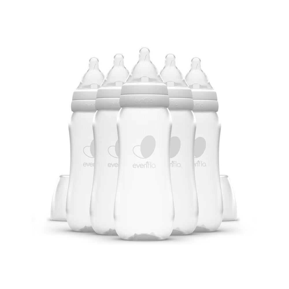 Evenflo Balance + Baby Bottles - Angled Standard Neck Plastic
