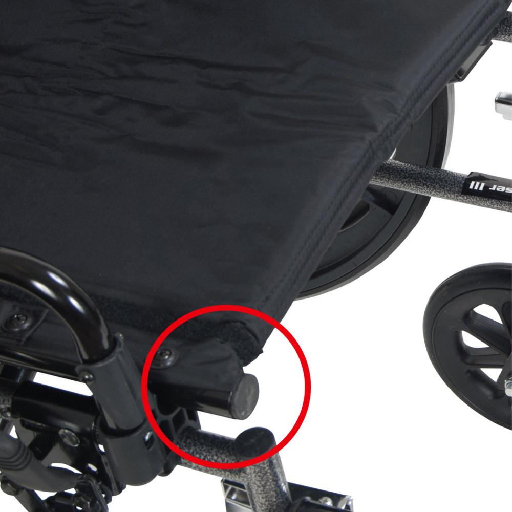 McKesson Cruiser III Lightweight Wheelchair 20" Seat