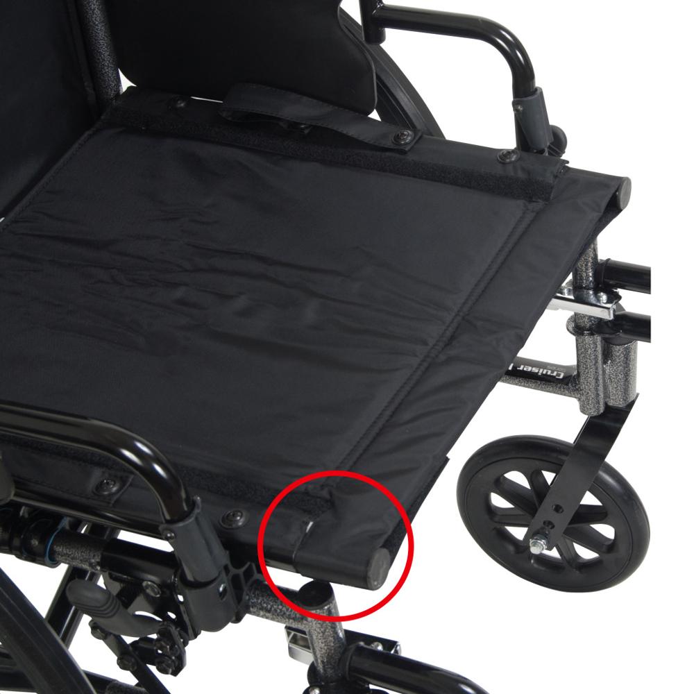 McKesson Cruiser III Lightweight Wheelchair 20" Seat