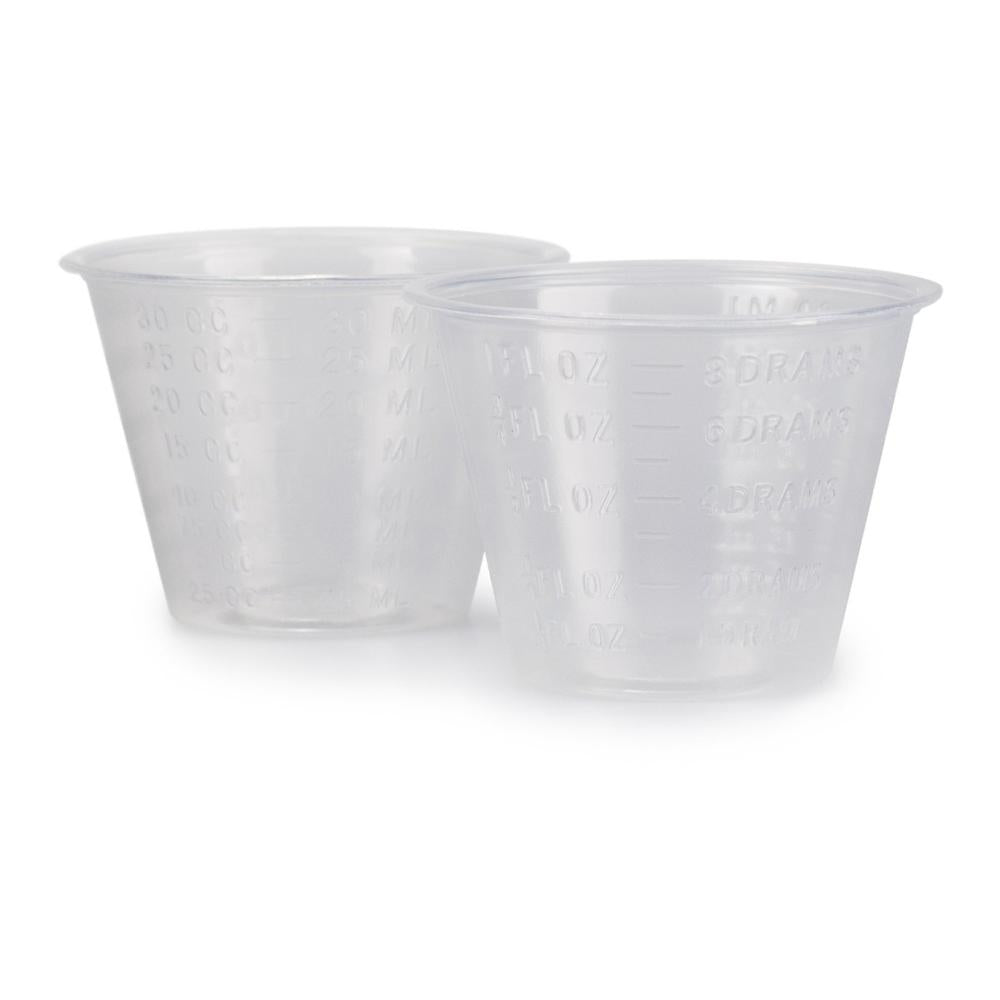 Image of 2 McKesson Graduated Medicine Cups 1 oz