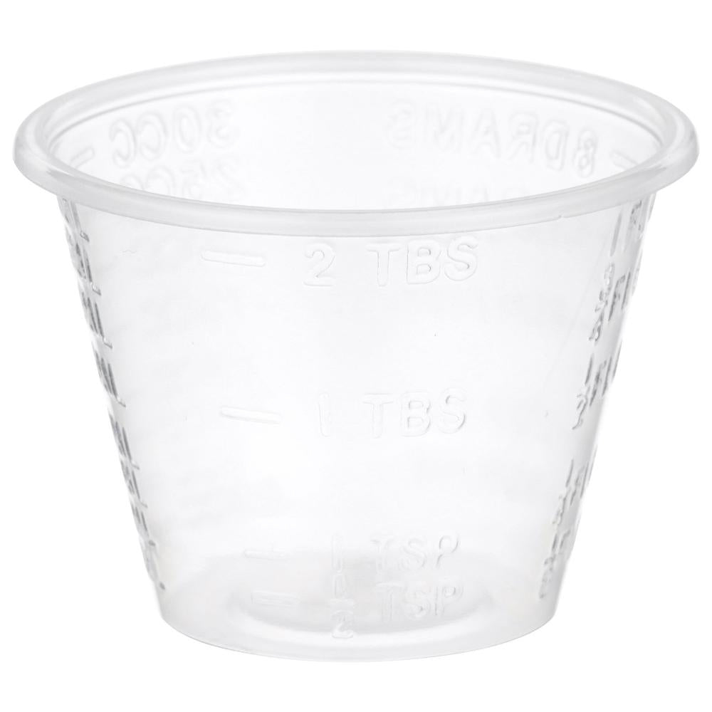 McKesson Graduated Medicine Cups with Tablespoon Markings
