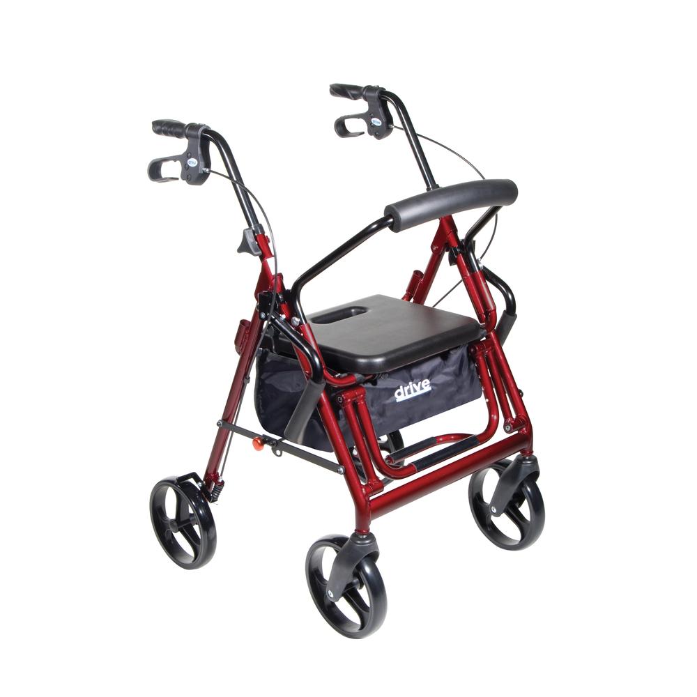 Drive™ Duet 4-Wheel Rollator/Transport Chair
