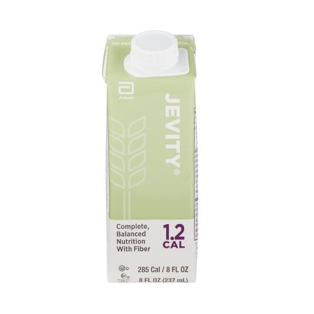 Abbott Jevity® 1.2 with Fiber ® Oral Supplement Unflavored 8 oz. Cartons Case of 24