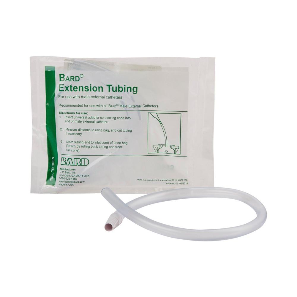 Bard® Leg Bag Catheter Extension Tubing with product packaging