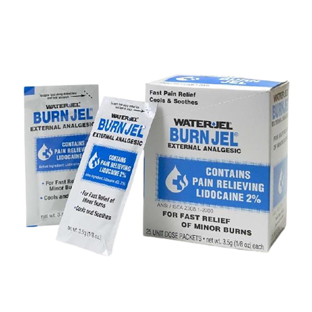 Water Jel® Burn Jel® Burn Relief Topical Gel 3.5 Gram Individual Packet 25 ct.