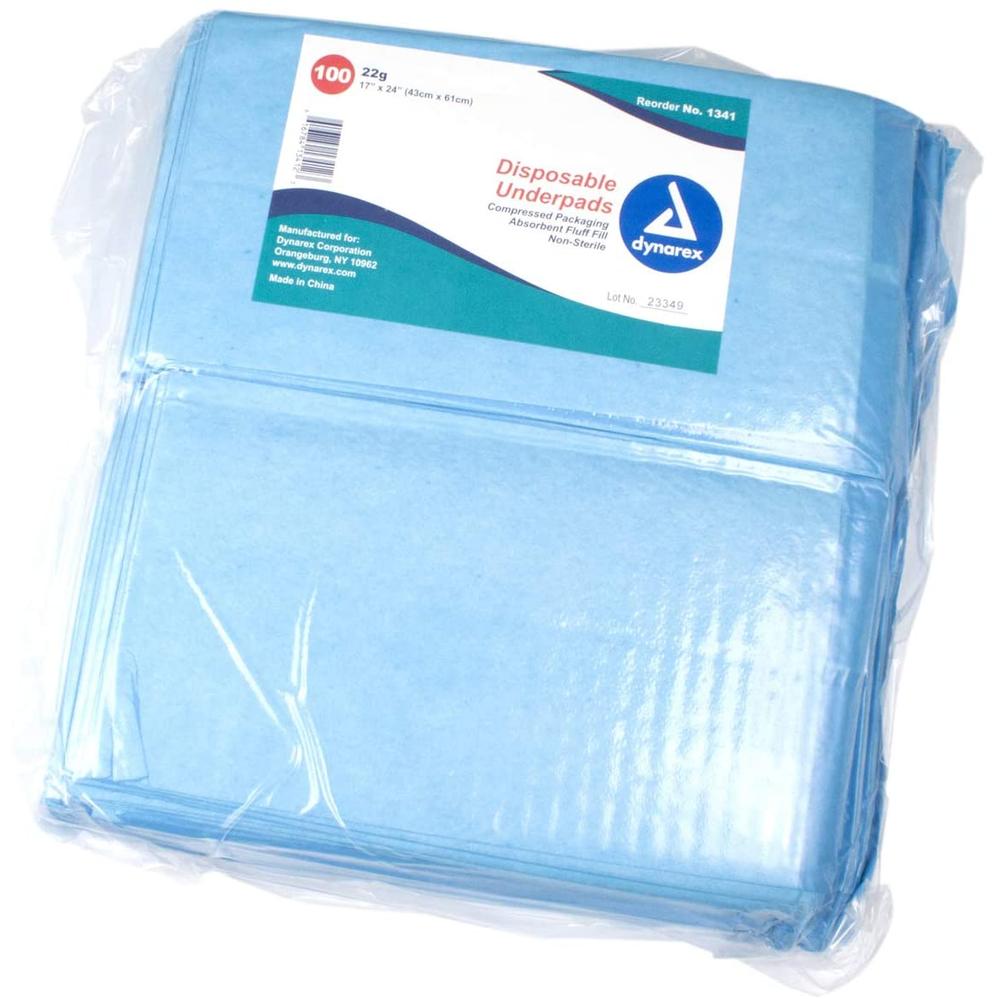 Dynarex® Disposable Fluff Light Absorbency Underpad