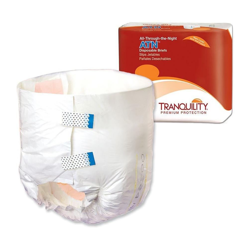 Tranquility® Adult Incontinence Brief Large (Bag of 12)