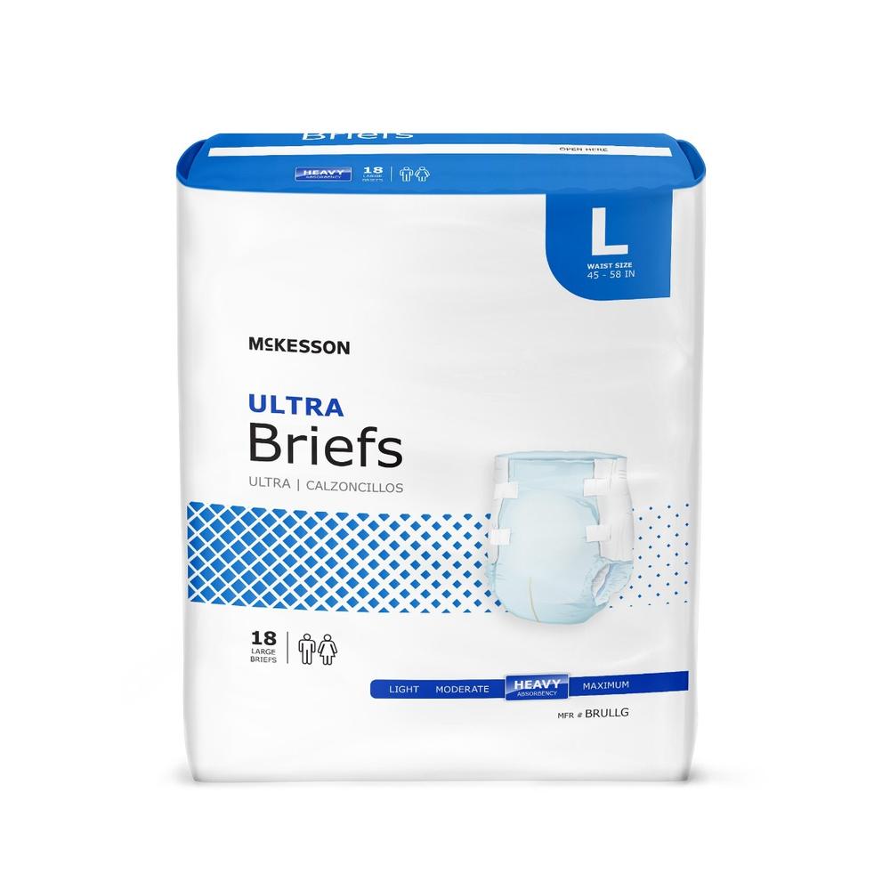 McKesson Ultra Heavy Absorbency Incontinence Brief