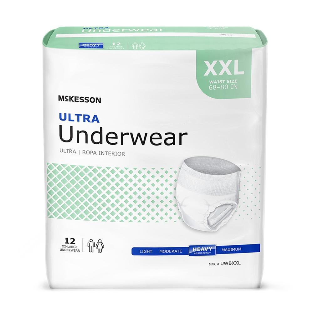 McKesson Ultra Heavy Absorbency Incontinence Underwear