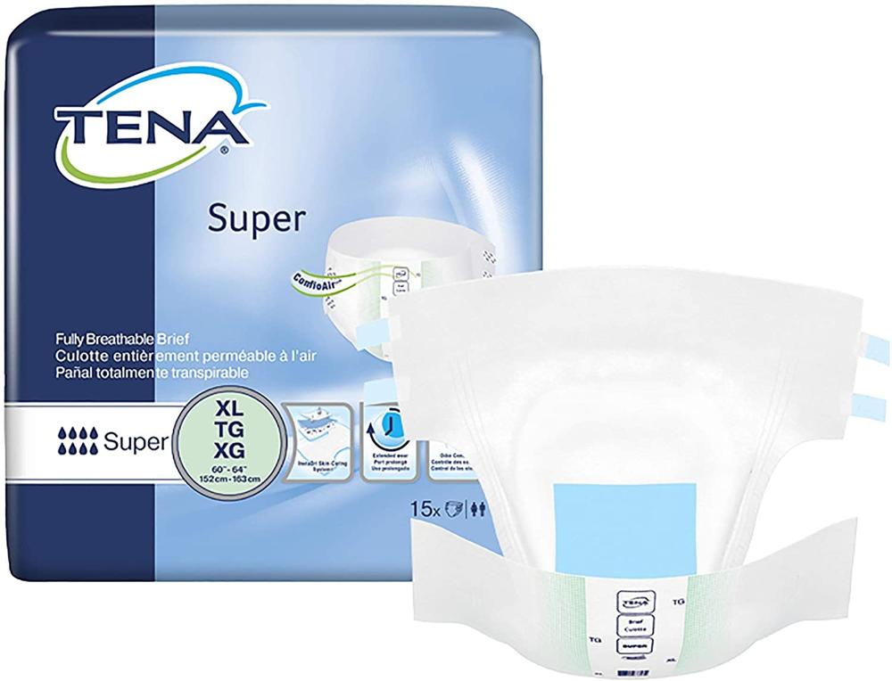 TENA® Super Heavy Absorbency Incontinence Brief