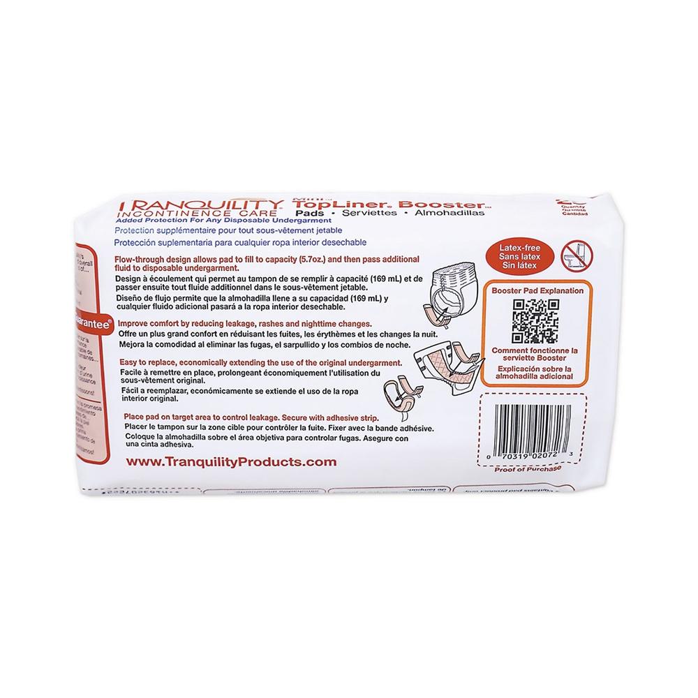 Tranquility® TopLiner™ Heavy Absorbency Booster Pad