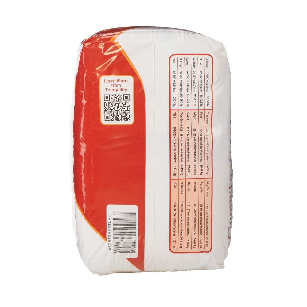 Side of Bag Tranquility® Premium OverNight™ Heavy Absorbency Underwear