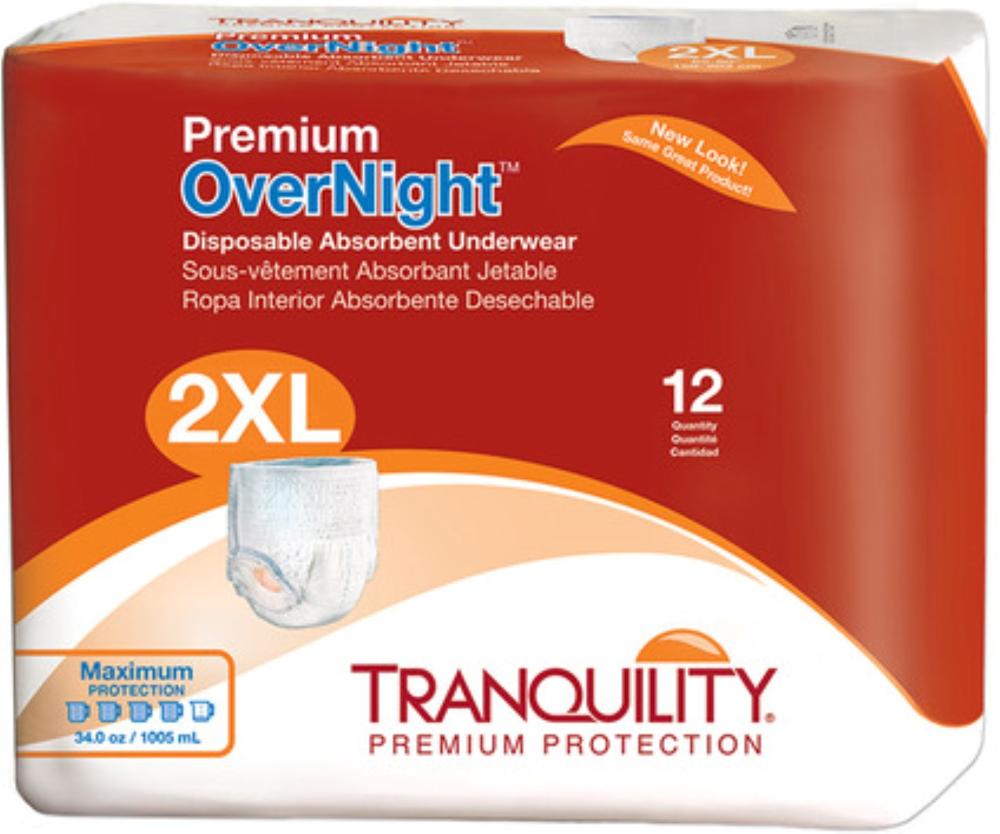 Tranquility® Premium OverNight™ Heavy Absorbency Underwear