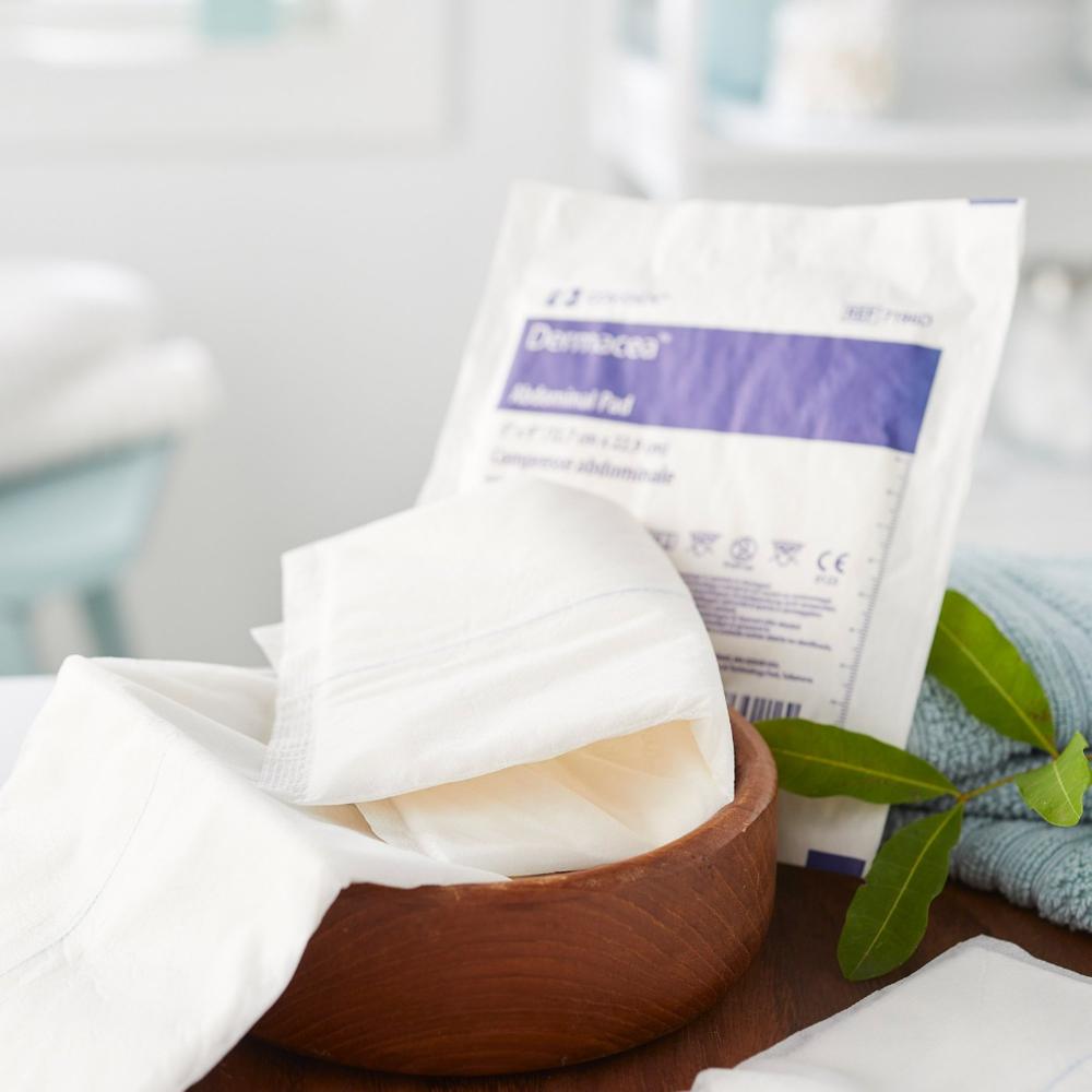 Dermacea Sterile Abdominal Pad, 5 x 9 Inch