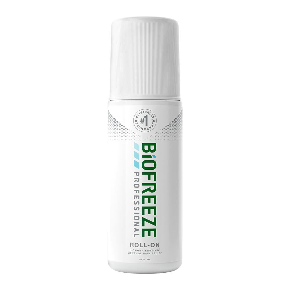 Biofreeze® Professional Pain Relieving Roll-on 3 oz Original Green Formula