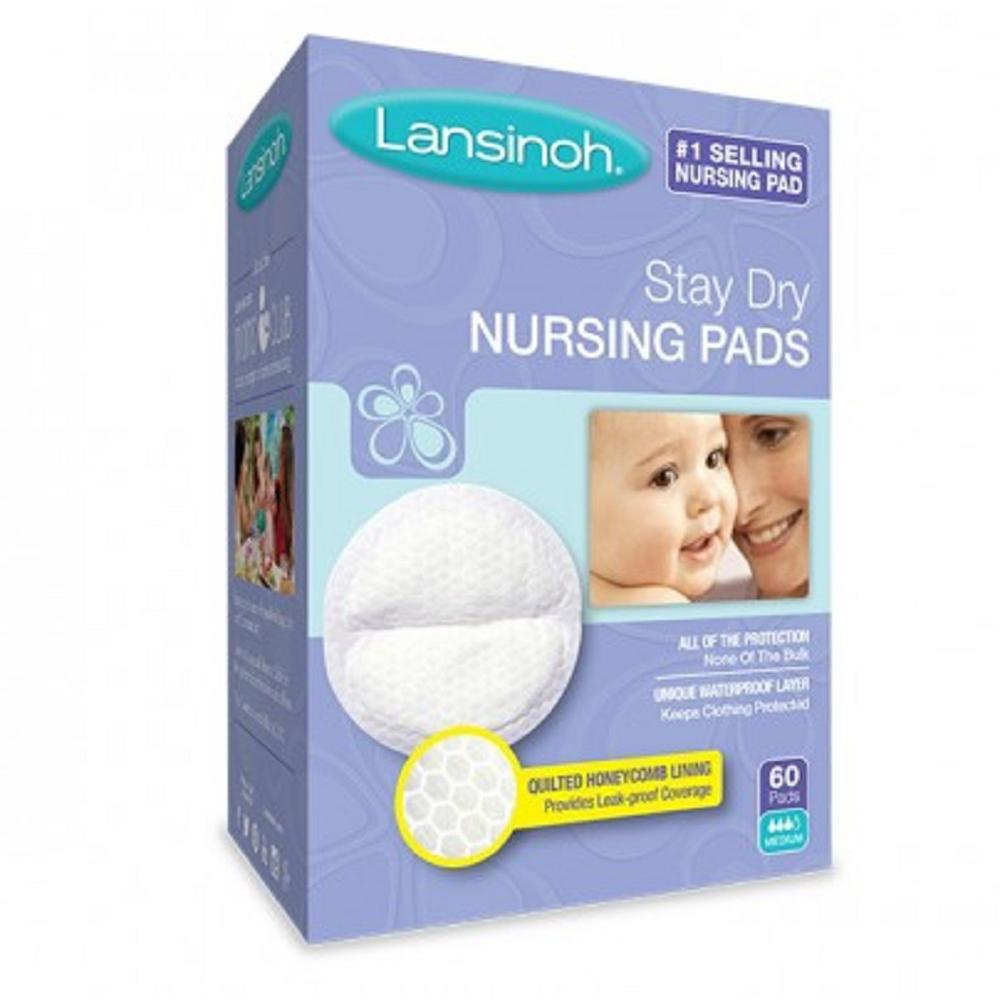 Lansinoh® Stay Dry 60 Disposable Nursing Pads