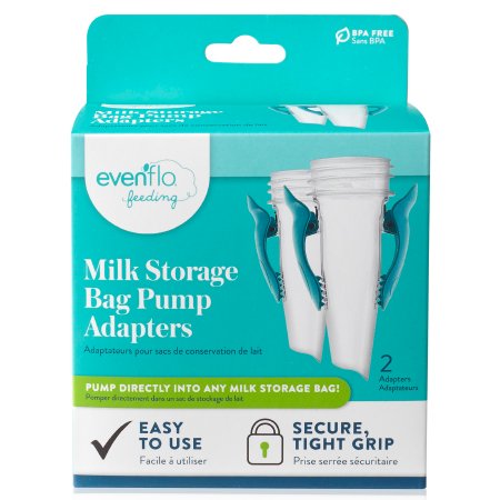 free evenflo breast pump Evenflo Advanced Breast Milk Storage Bag Adapter, 1 Each