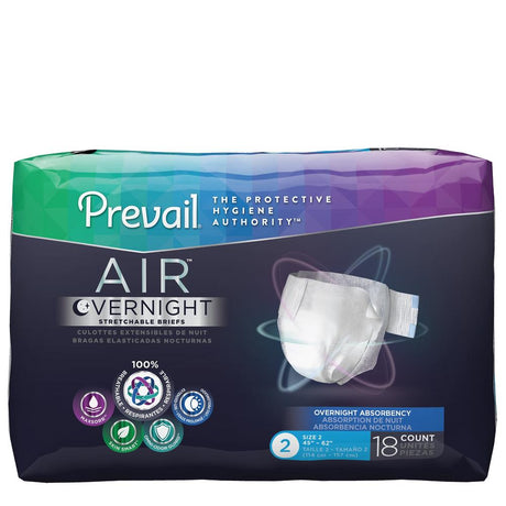 Prevail Air™ Overnight Briefs