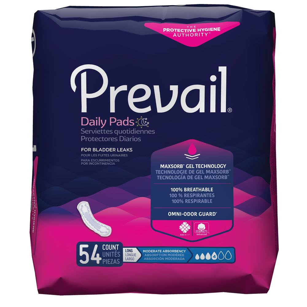 Prevail® Daily Moderate Absorbency Bladder Control Pads