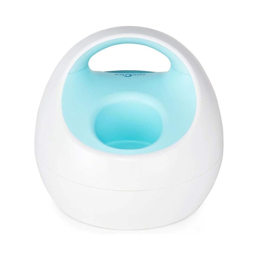 Back of the Spectra S1 Plus Electric Breast Pump Blue