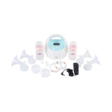 Aerial of Spectra S1 Plus Electric Breast Pump with All Accessories