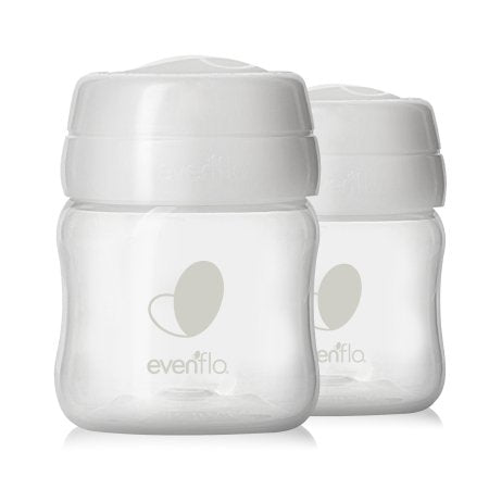 Evenflo Colostrum Collector Bottles with Sealing Discs, Case of 24