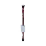 McKesson Aluminum Offset Cane Red Crackle