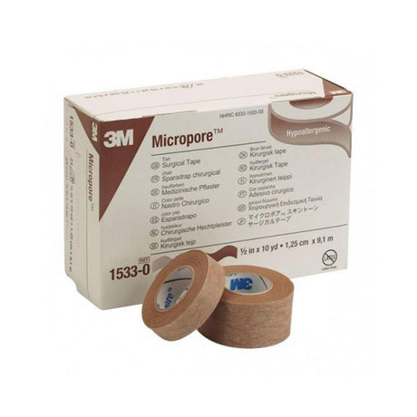3M™ Micropore™ Easy Tear Medical Tape Color Tan