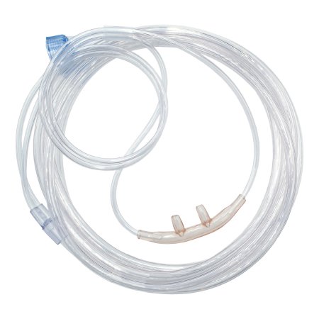 Sun Med Salter-Style ETCO2 Nasal Sampling Cannula with O2 Delivery Low Flow Delivery Adult Curved Prong / NonFlared Tip