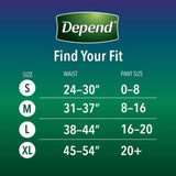 Depend Find Your Fit