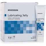 McKesson Sterile Lubricating Jelly 4 oz. Tubes Box of 12