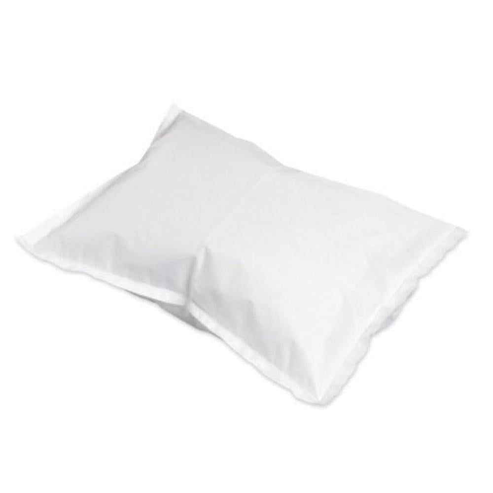 McKesson White Disposable Pillowcase 21 x 30 Inch On Pillow