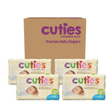 First Quality Cuties Unisex Baby Diapers