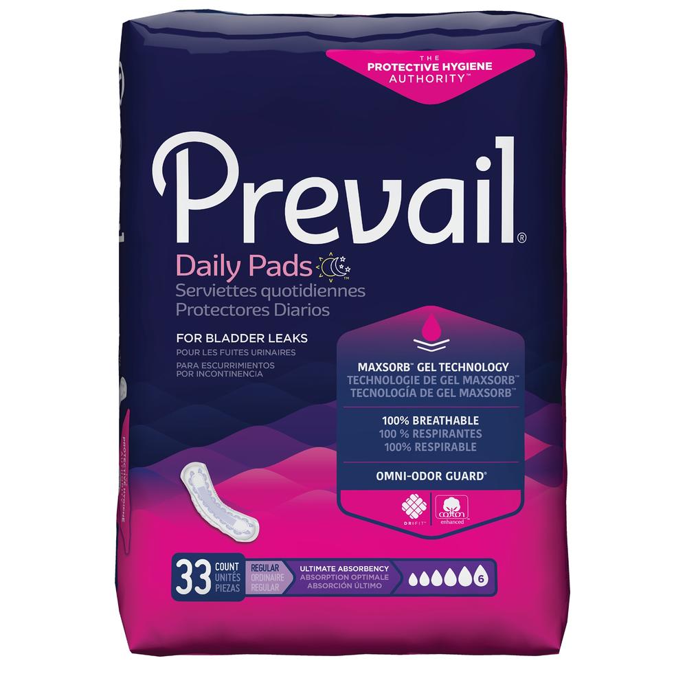 Prevail® Daily Ultimate Bladder Control Pads 33 ct.