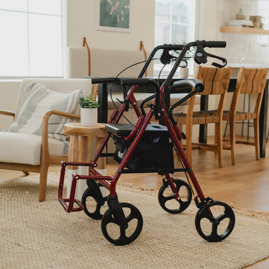 Drive™ Duet 4-Wheel Rollator/Transport Chair