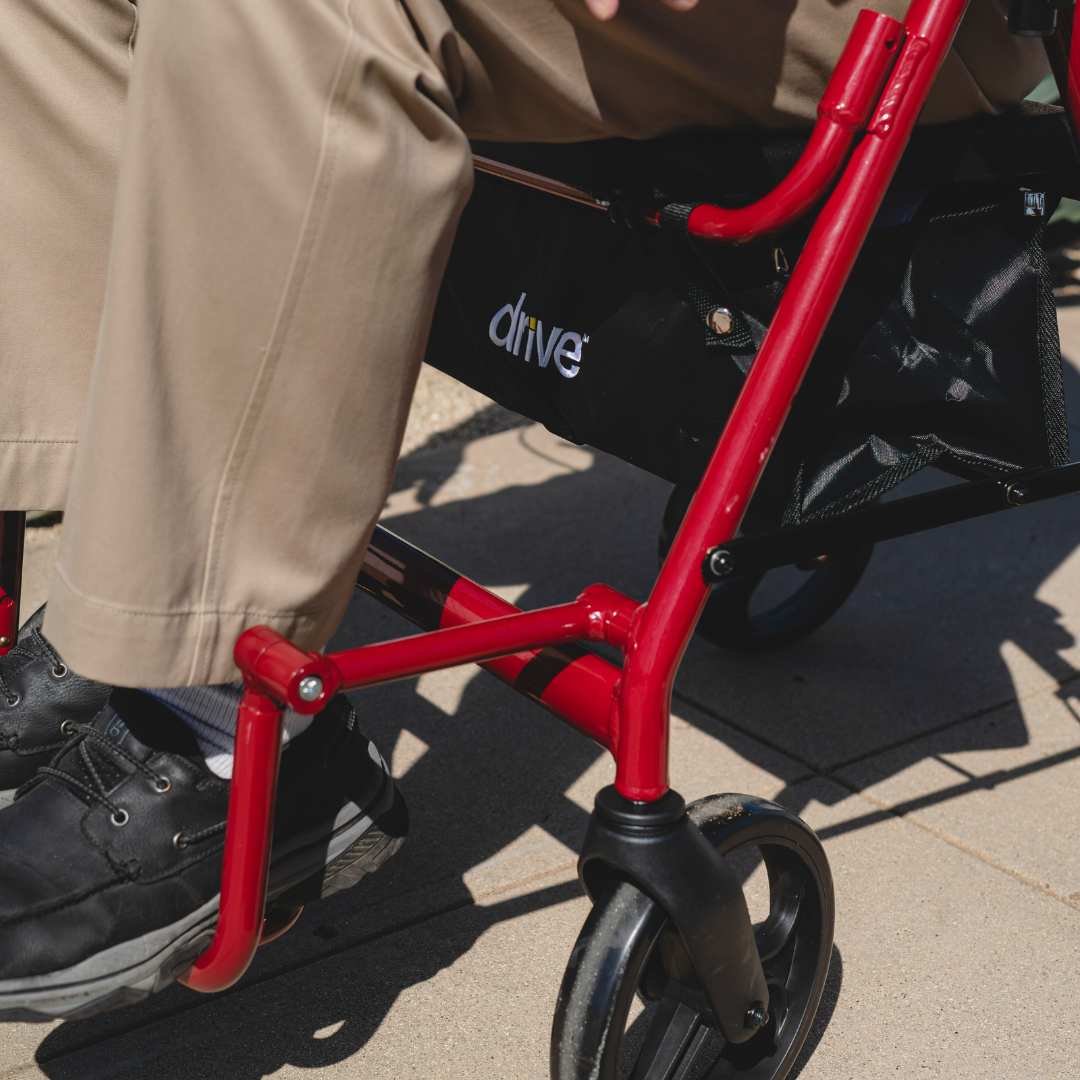 Drive™ Duet 4-Wheel Rollator/Transport Chair