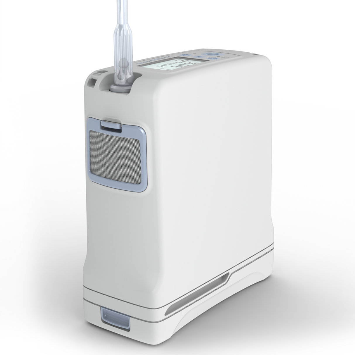 Inogen One G4 Portable Oxygen Concentrator with Canula Tube Connected