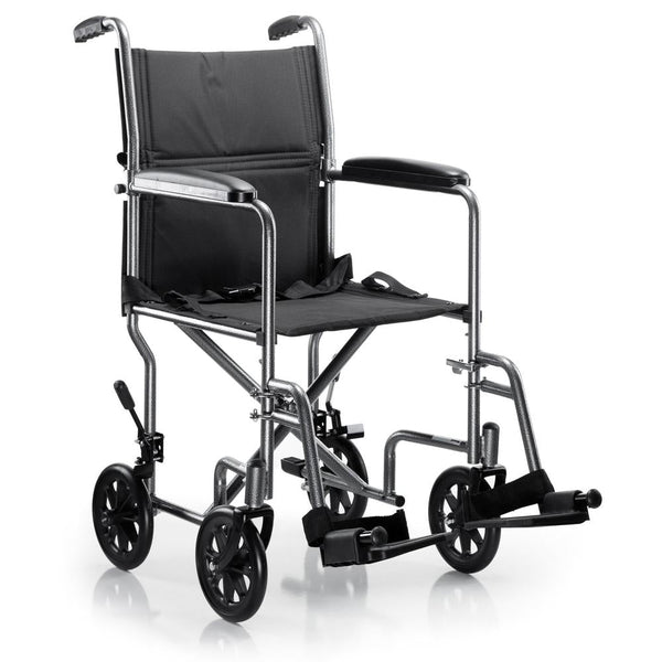 McKesson Lightweight Steel Transport Wheelchair 19