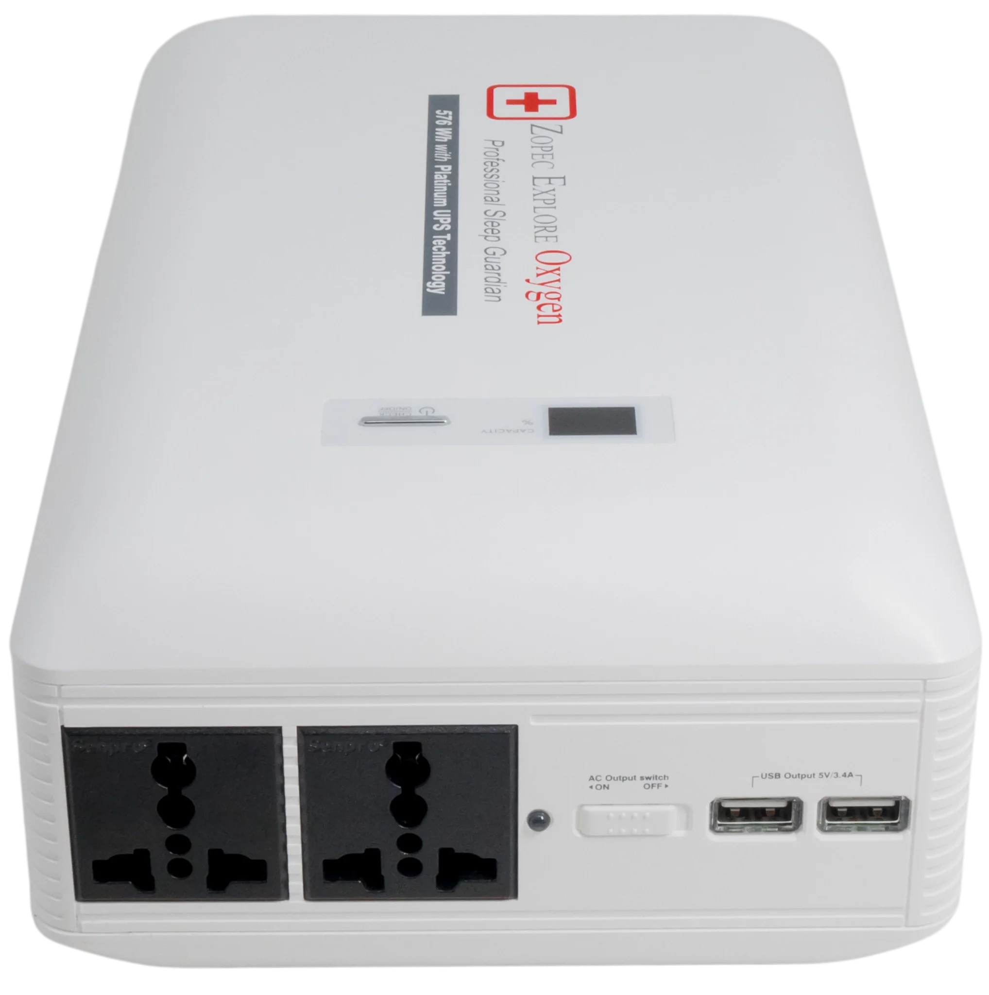 Zopec Explore Oxygen POC & CPAP Home USP and Backup Battery