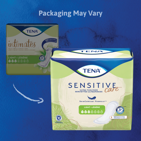 TENA® Intimates™ Ultra Thin Light Absorbency Pad 9 Inch Length 30 Count Bag