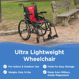 Journey So Lite® C2 Ultra Lightweight Wheelchair