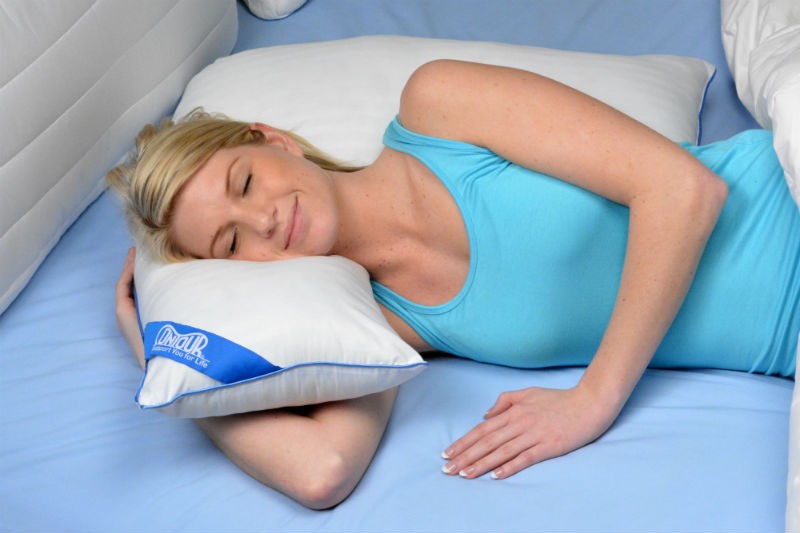 L Shaped Bed & Body Support Pillow for Side Sleepers - Thumbnail 3
