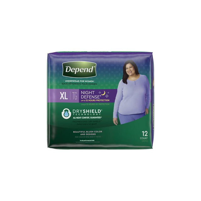 Depend Night Defense XL Front