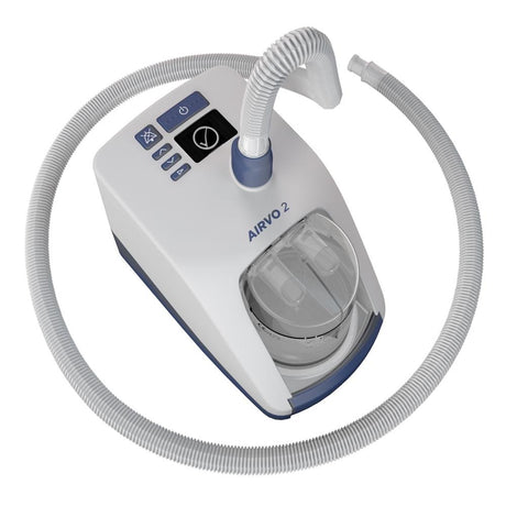 Fisher & Paykel myAIRVO™ 2 AirSpiral™ Heated Breathing Tube Attached to myAIRVO™ 2