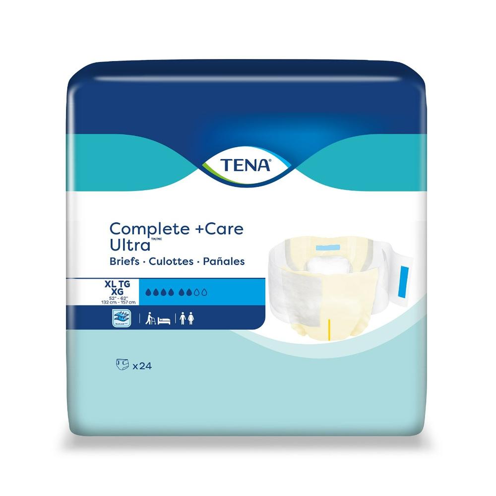 TENA Complete + Care Ultra Adult Incontinence Brief X-Large (Bag