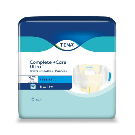 TENA® Complete + Care Ultra™ Adult Incontinence Brief X-Large (Bag of 24)