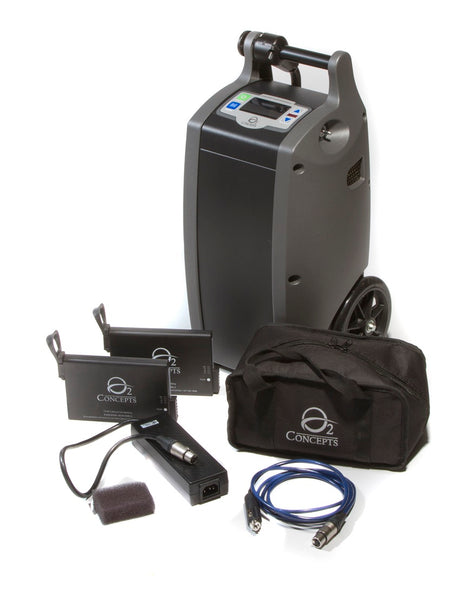 Oxlife Independence Portable Oxygen Concentrator set