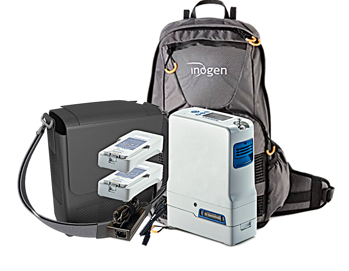Inogen ROVE 4 Mobility Bundle (Dual Batteries + Special Backpack ...