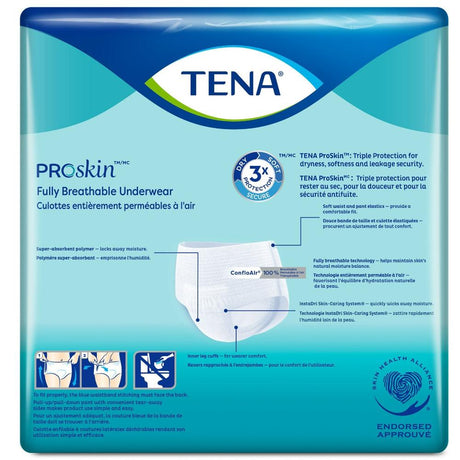 TENA® ProSkin™ Plus Unisex Absorbent Underwear Large (Case of 72)
